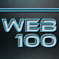 Web 100 logo.